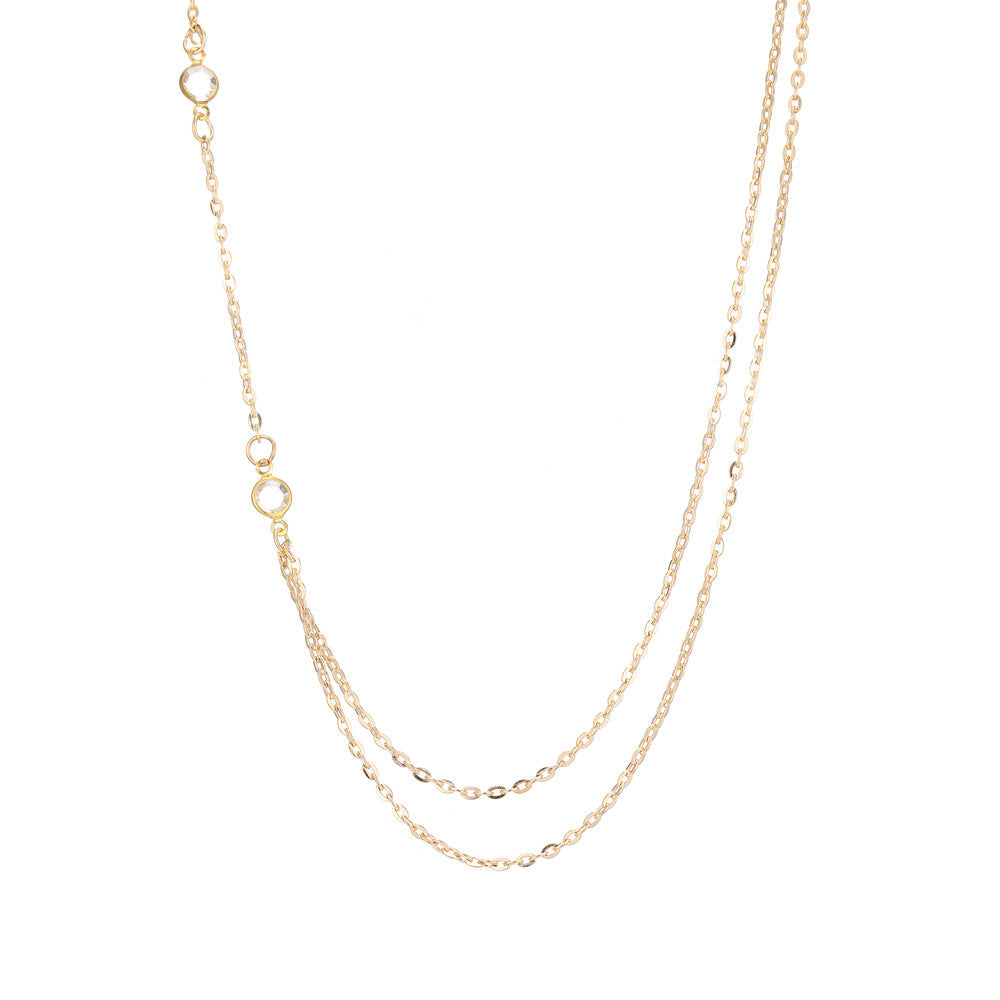 Romantic Gold Necklace for Special Moments
