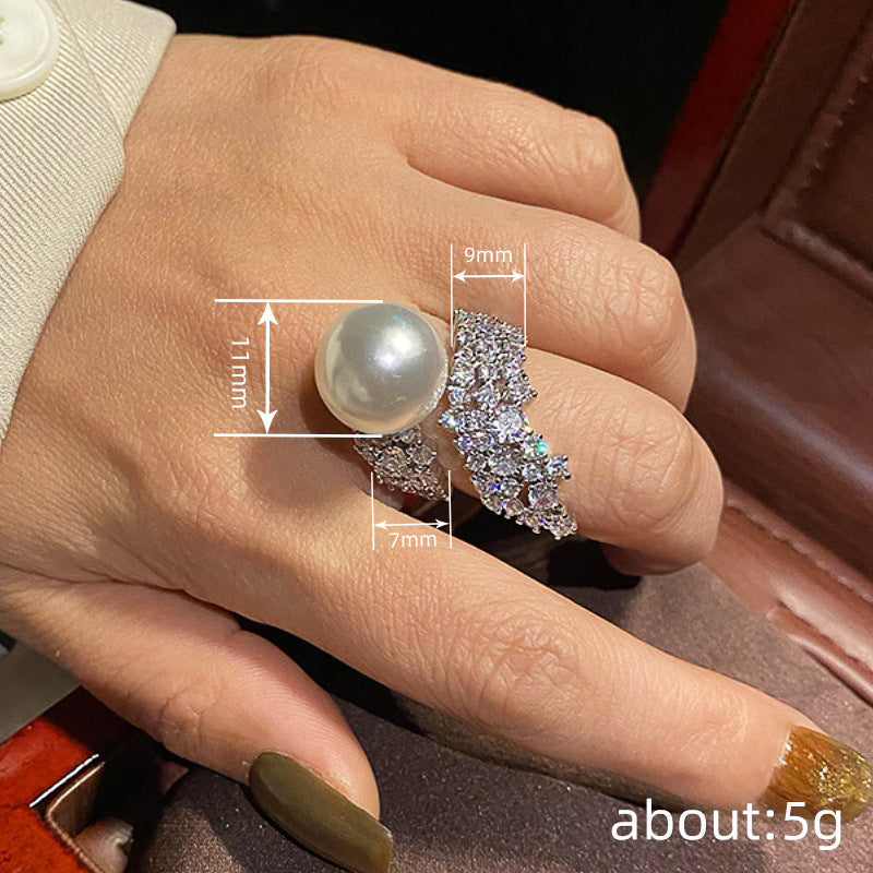 Vintage Handmade Pearl Ring