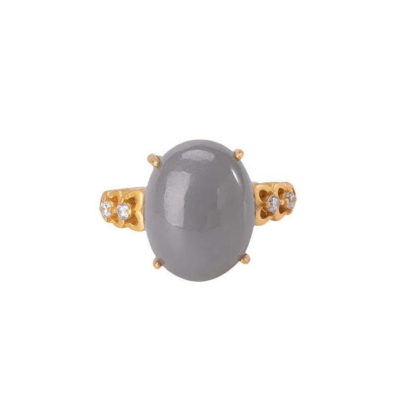 Delicate Artisan Gold Ring