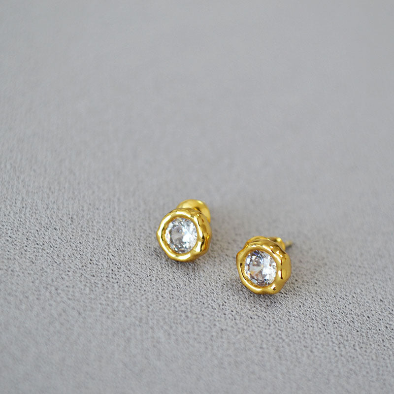 Vintage Handmade Silver Earring