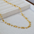 Delicate Artisan Gold Necklace