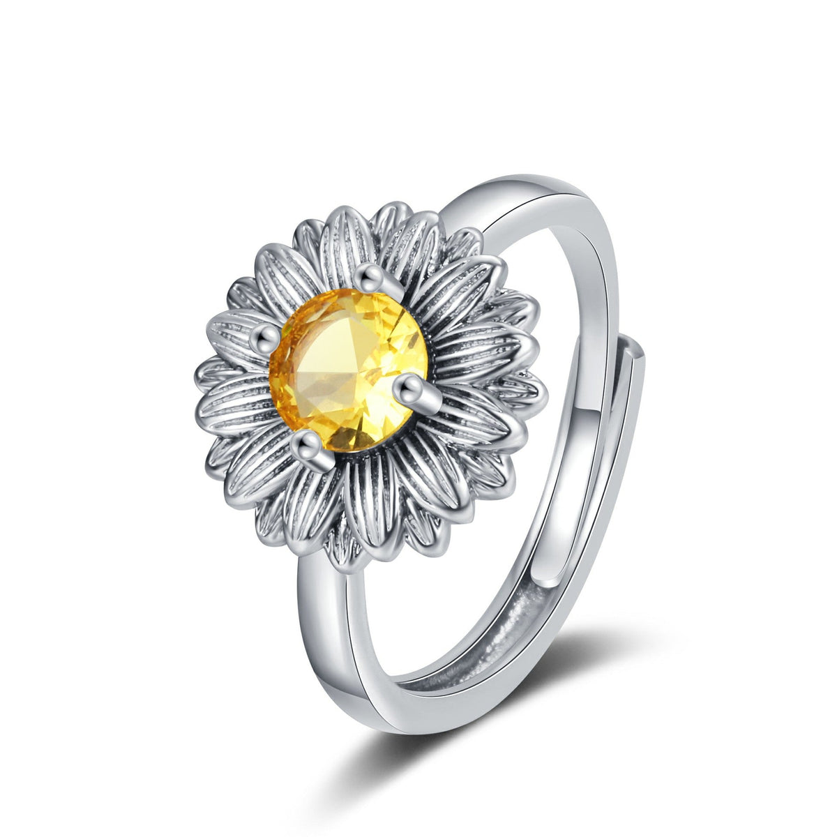 Delicate Artisan Gold Ring