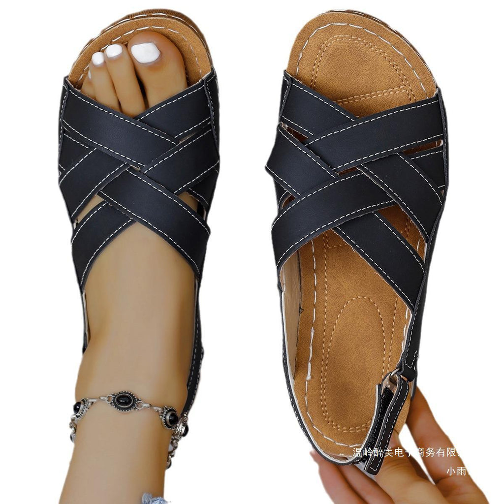 Vintage Inspired Orthopedic Sandals