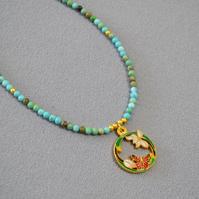 Delicate Artisan Gold Necklace