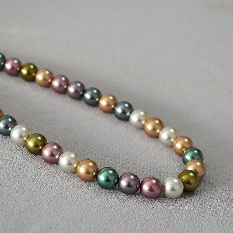 Delicate Artisan Pearl Necklace