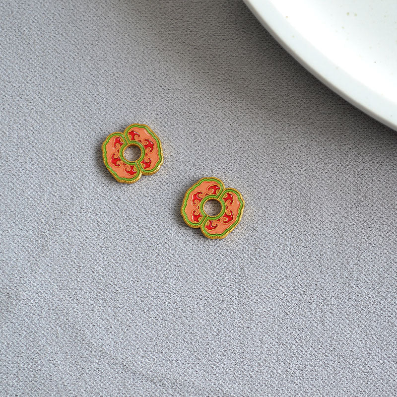Beautiful Gold Earring with Unique Style