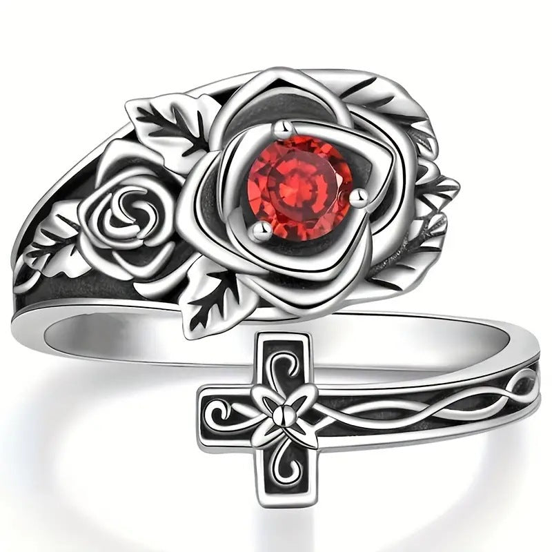 Classic Silver Ring with Timeless Appeal