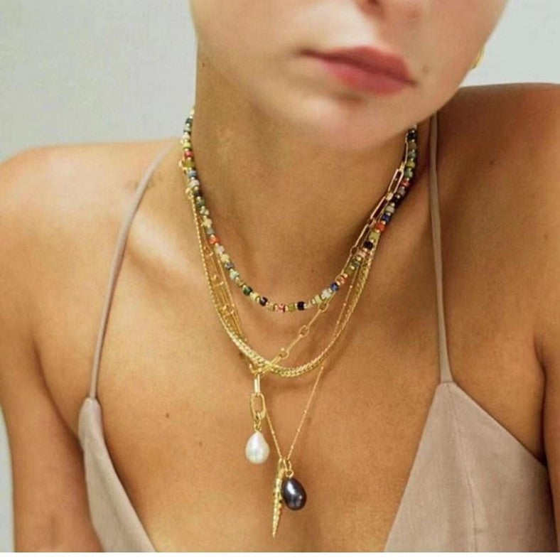 Stunning Gold Necklace for Daily Wear