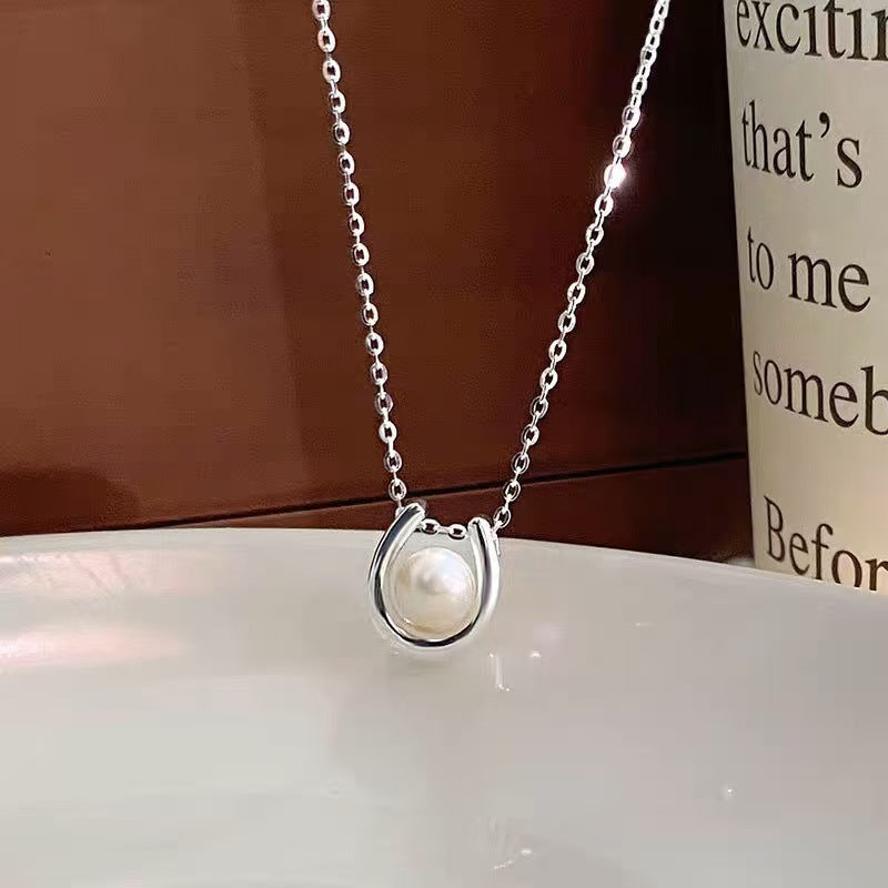 Vintage Handmade Pearl Necklace