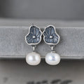 Vintage Handmade Silver Earring