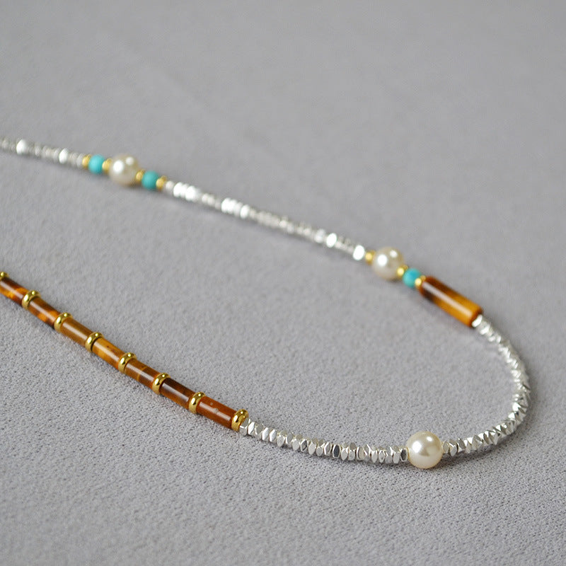 Vintage Handmade Silver Necklace