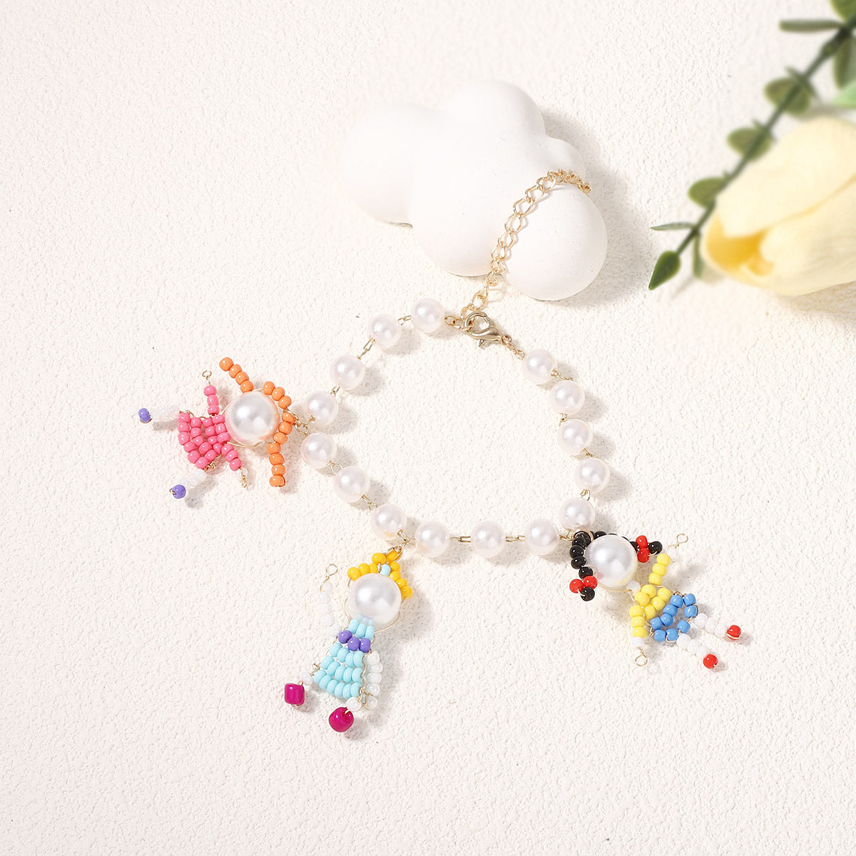 Vintage Handmade Pearl Necklace