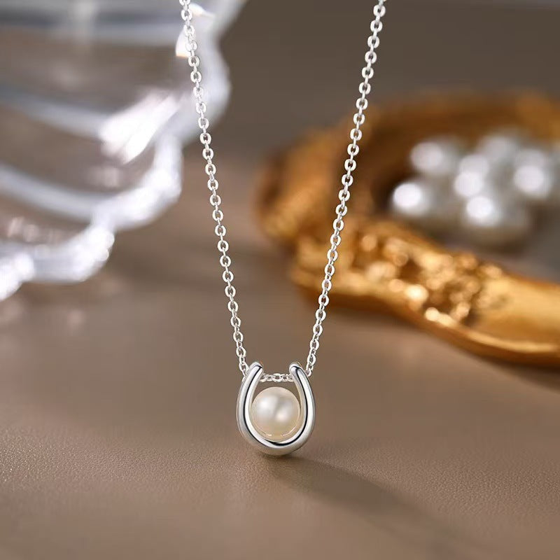 Vintage Handmade Pearl Necklace