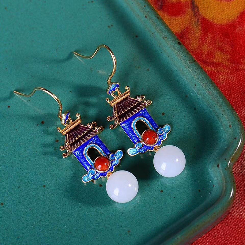Delicate Artisan Silver Earring