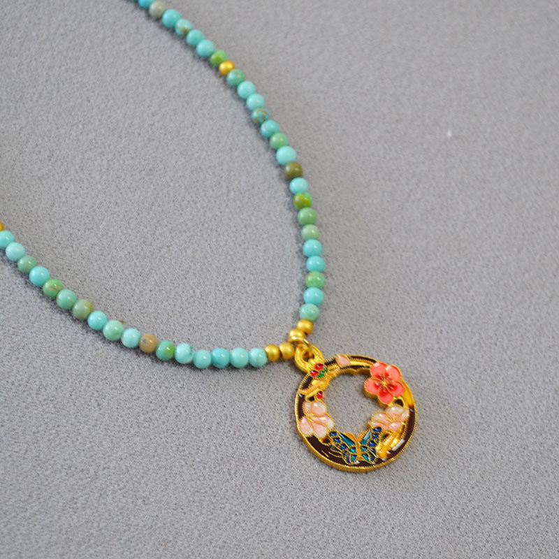 Delicate Artisan Gold Necklace