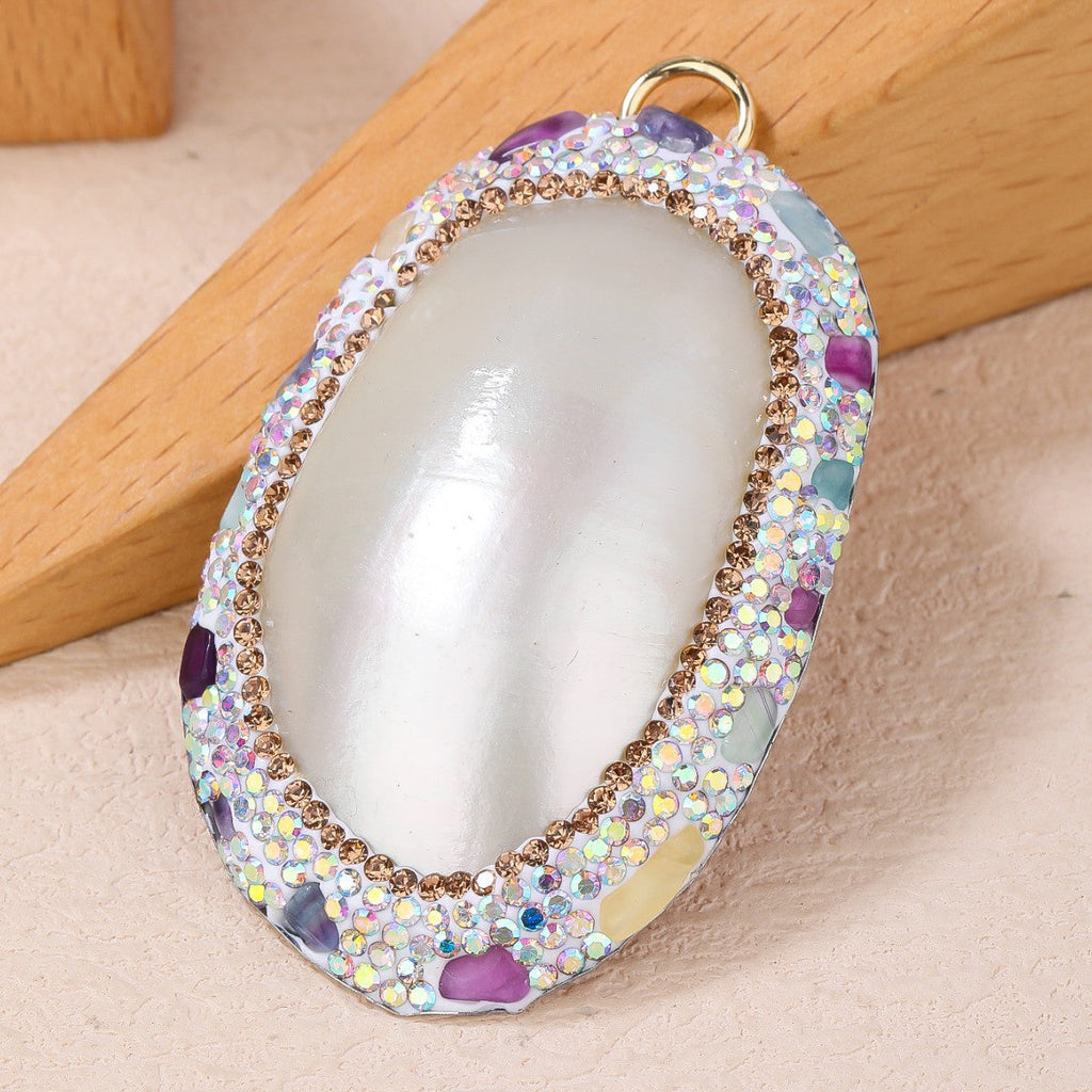 Delicate Artisan Gold Pendant