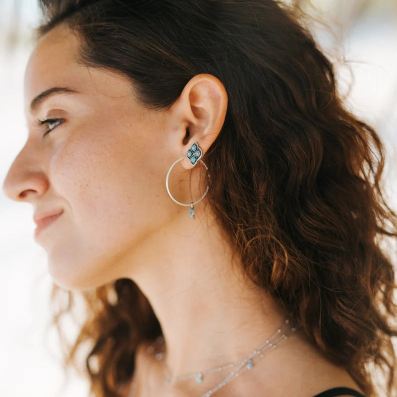 Classic Silver Earring with Timeless Appeal