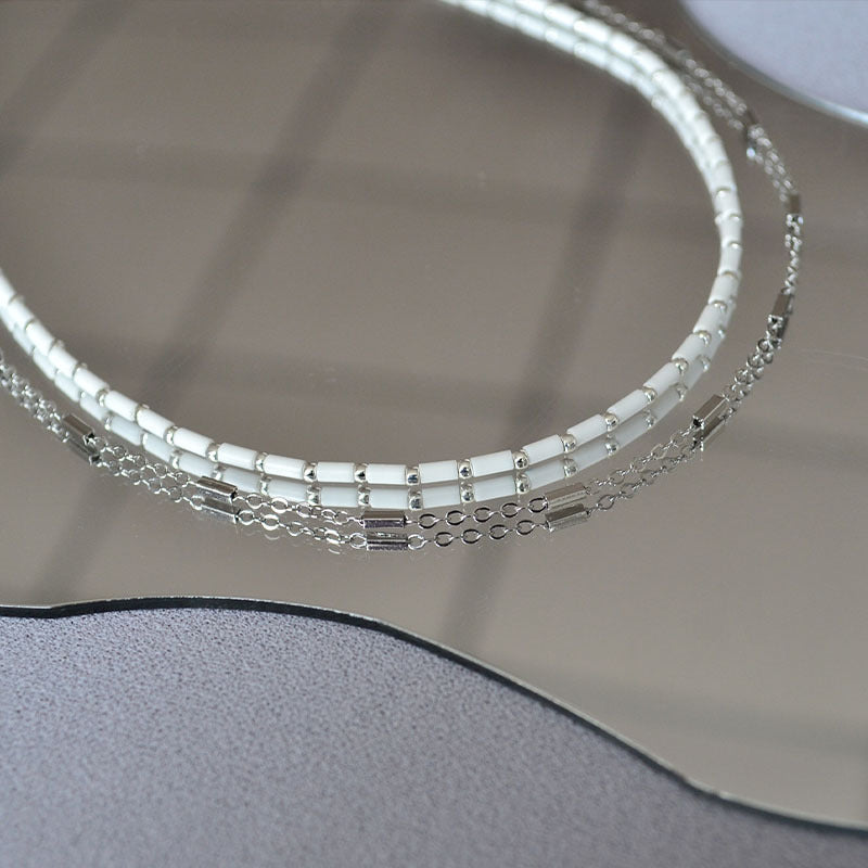 Romantic Silver Necklace for Special Moments