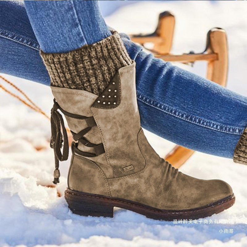 Classic Orthopedic Boots with Timeless Style