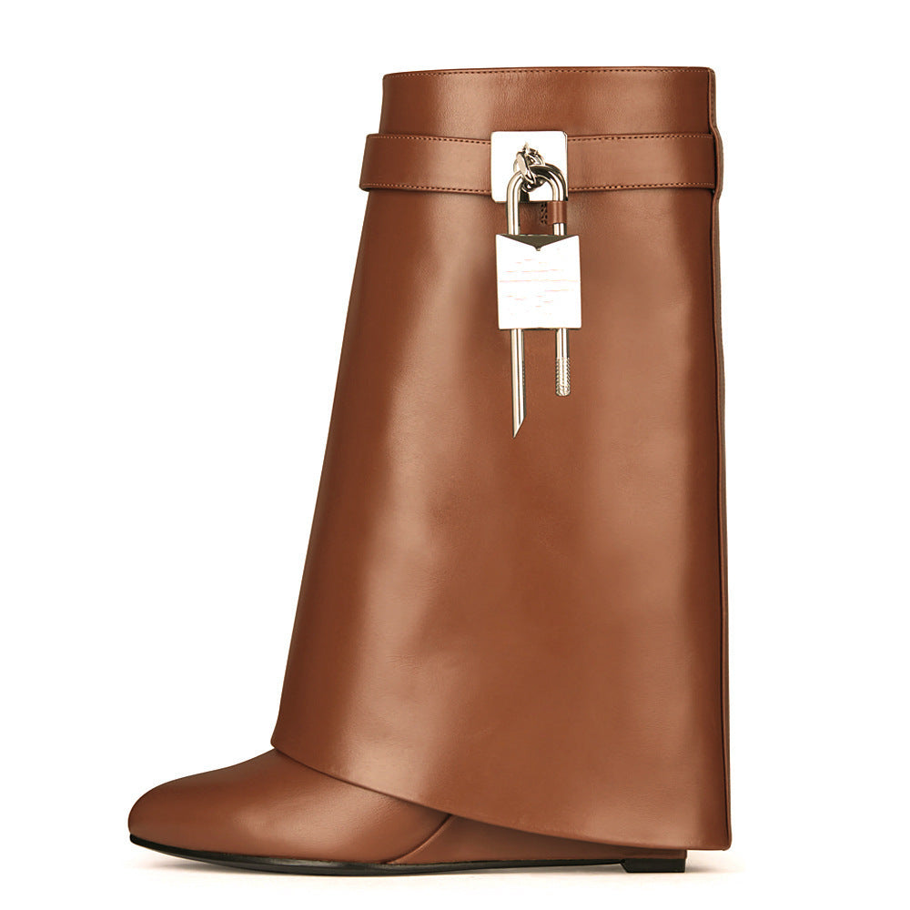 Chic Orthopedic Boots with Unique Design