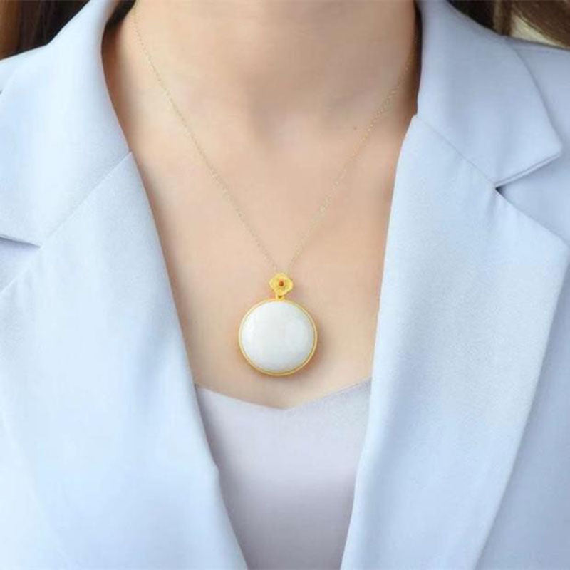 Delicate Artisan Silver Pendant