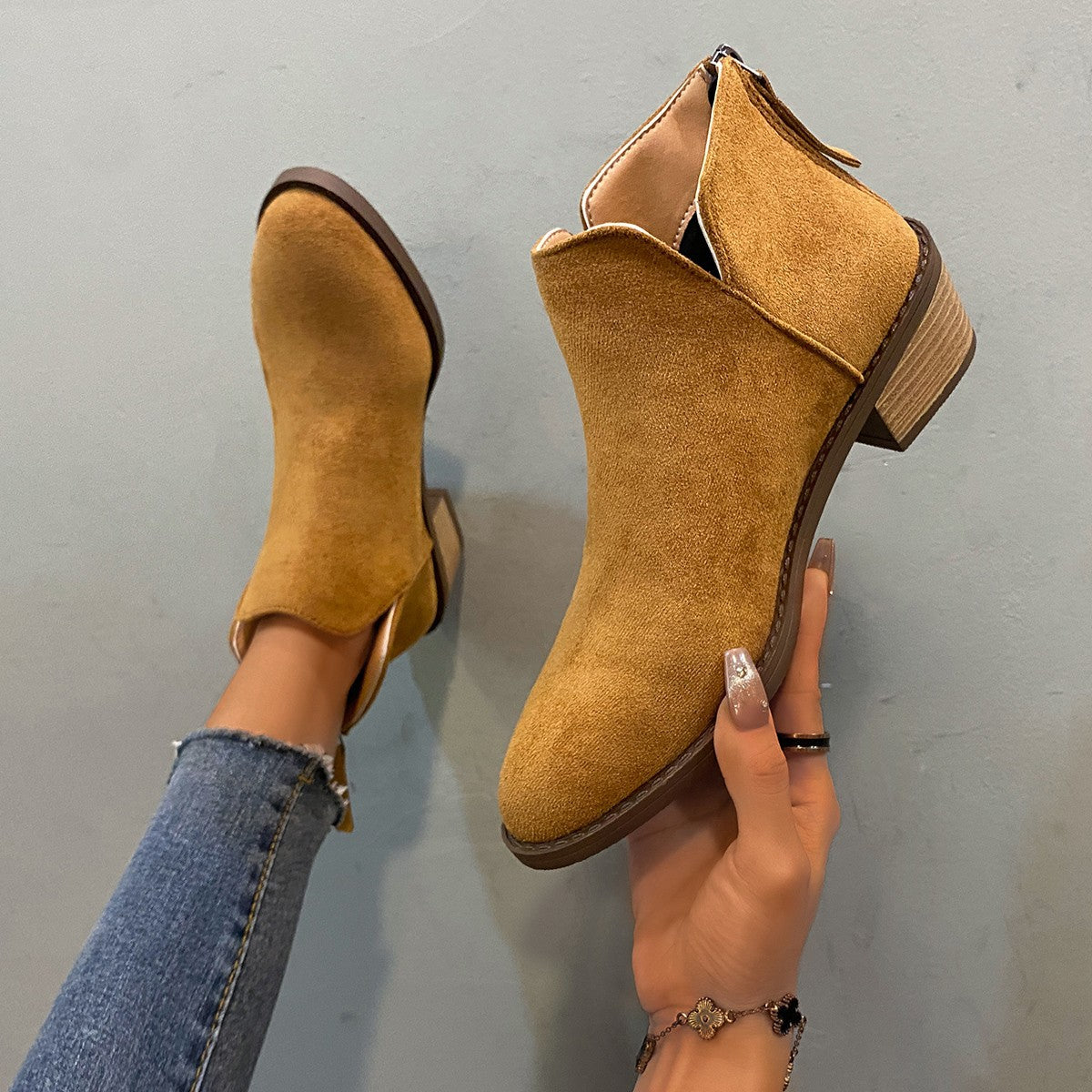 Classic Orthopedic Boots with Timeless Style