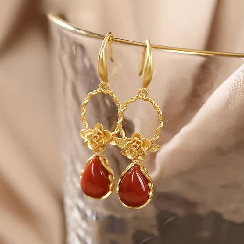 Delicate Artisan Silver Earring