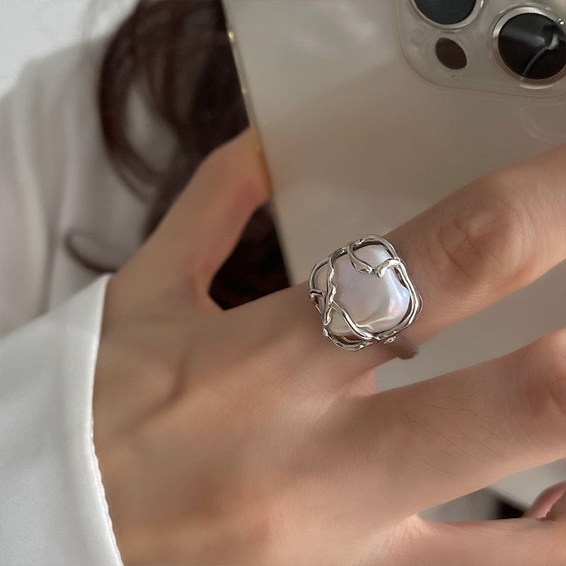 Charming Pearl Ring for Any Occasion