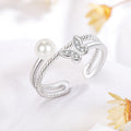 Romantic Pearl Ring for Special Moments