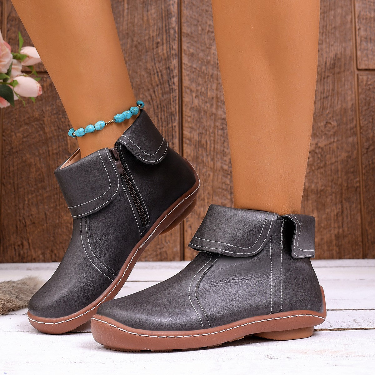 Graceful Orthopedic Boots for Modern Look