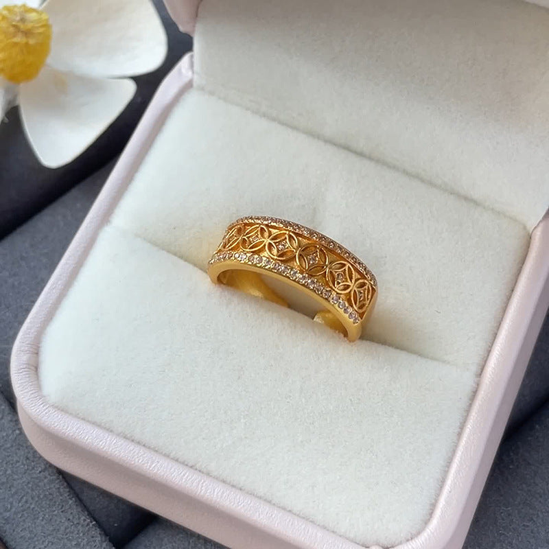 Romantic Gold Ring for Special Moments