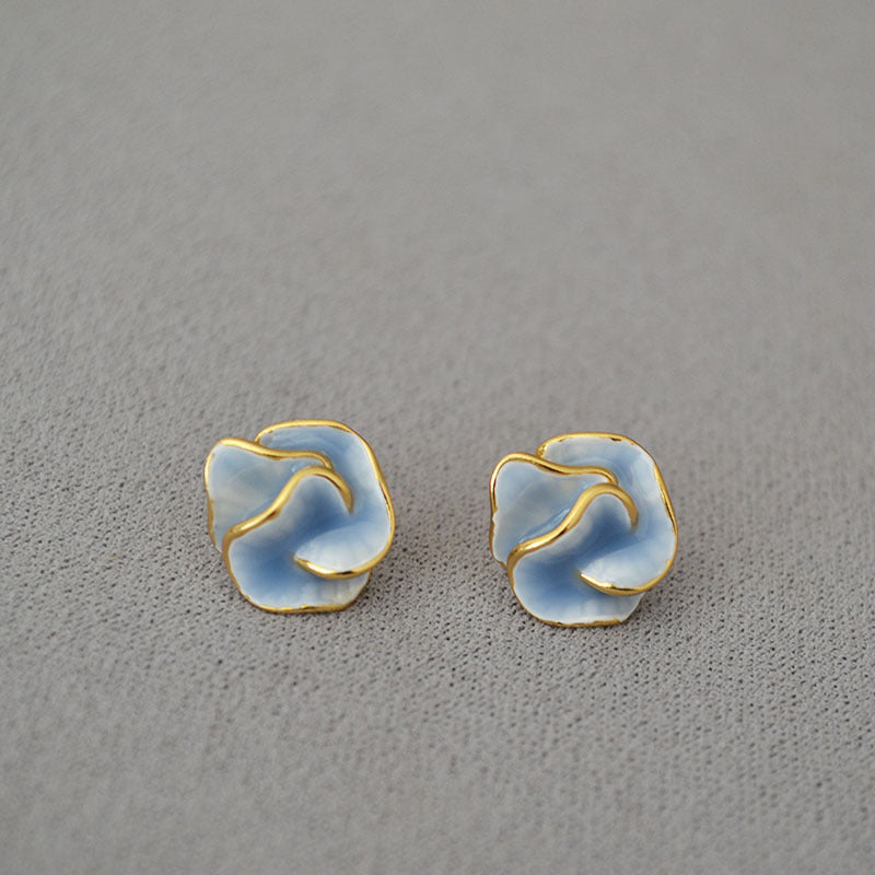 Delicate Artisan Silver Earring