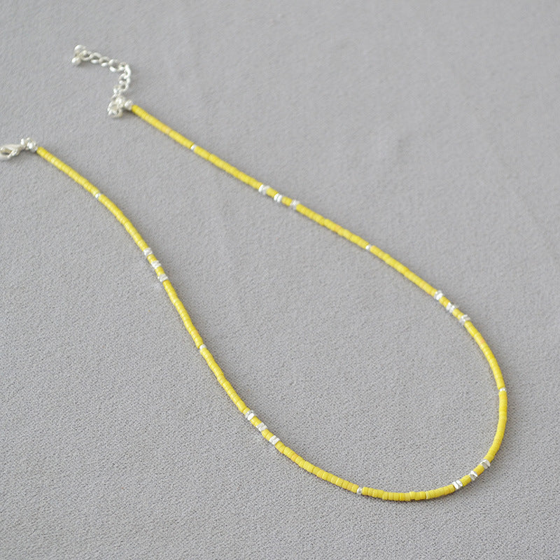 Delicate Artisan Silver Necklace