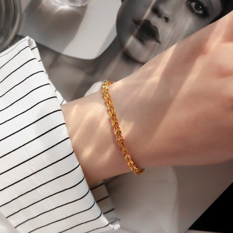 Stunning Gold Bracelet for Daily Wear