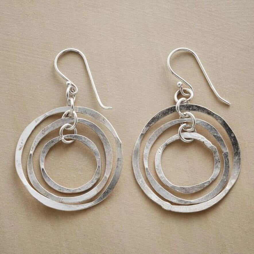 Vintage Handmade Silver Earring
