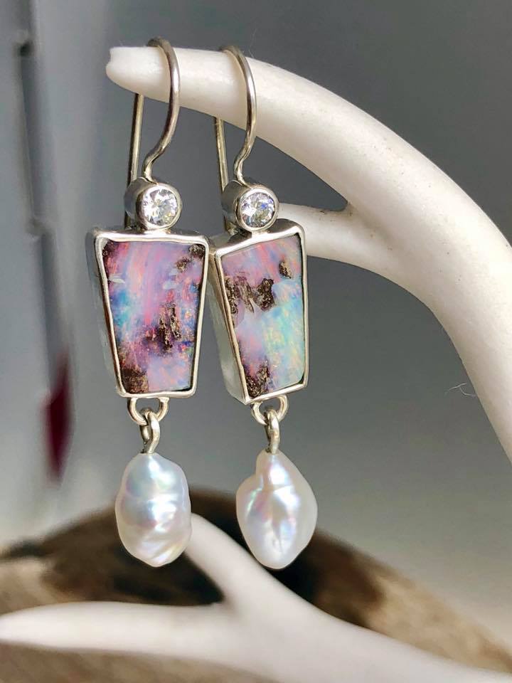 Vintage Handmade Pearl Earring