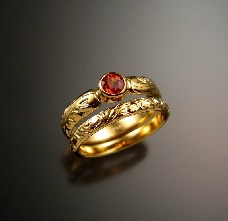 Romantic Gold Ring for Special Moments