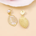 Delicate Artisan Pearl Earring