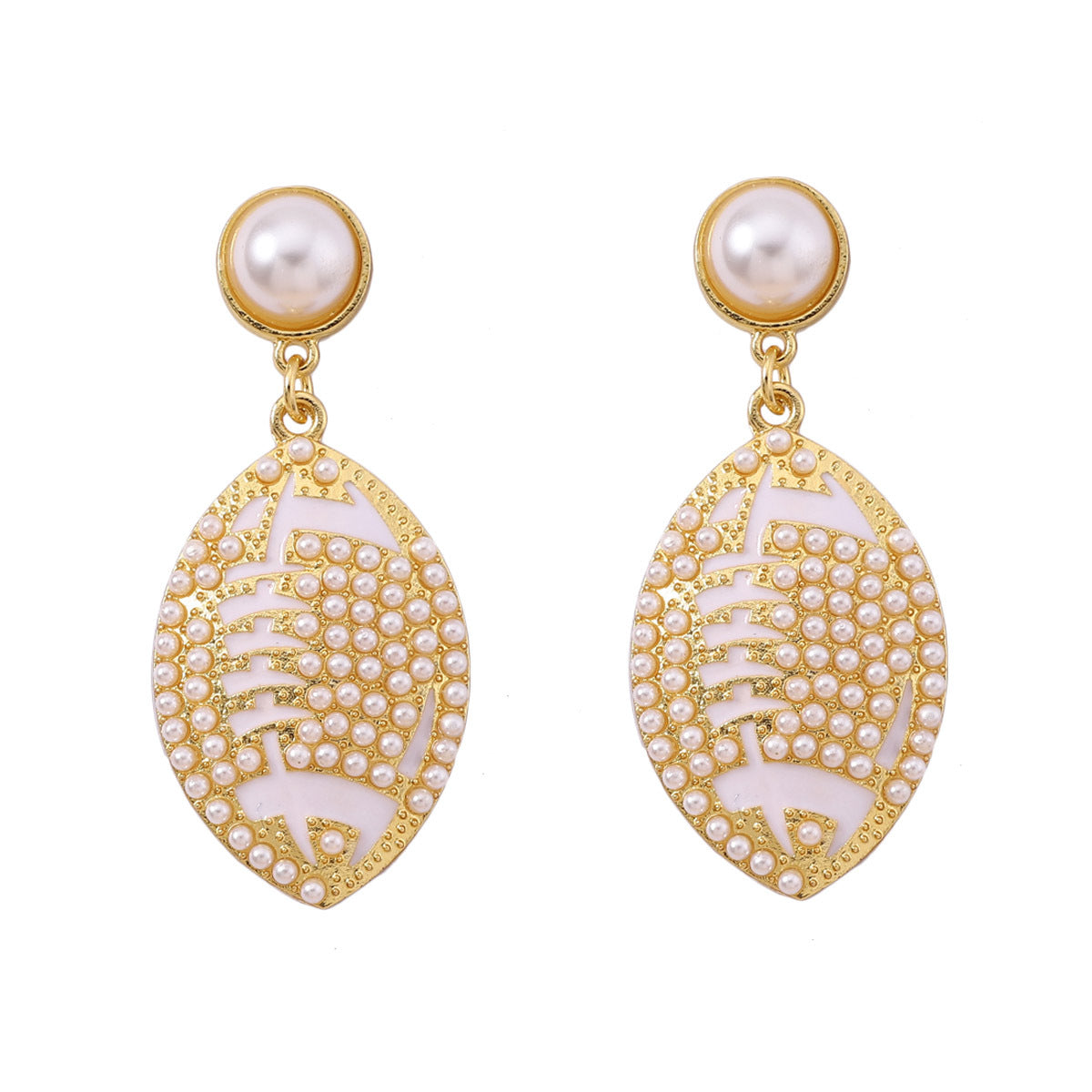Delicate Artisan Pearl Earring