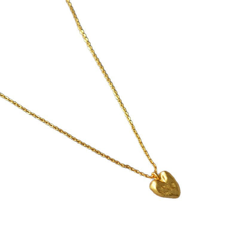 Vintage Handmade Gold Necklace