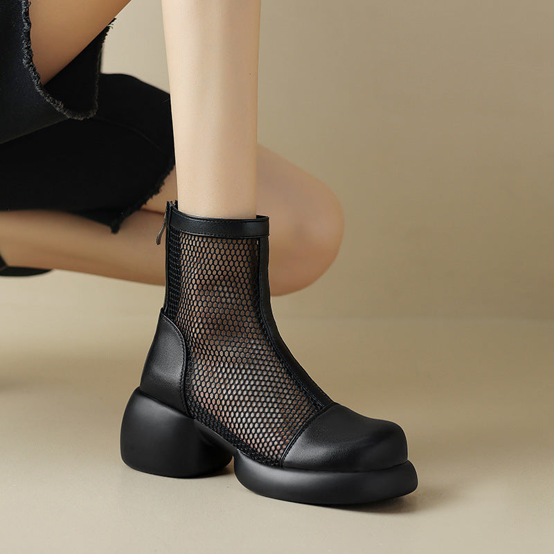 Chic Orthopedic Boots with Unique Design
