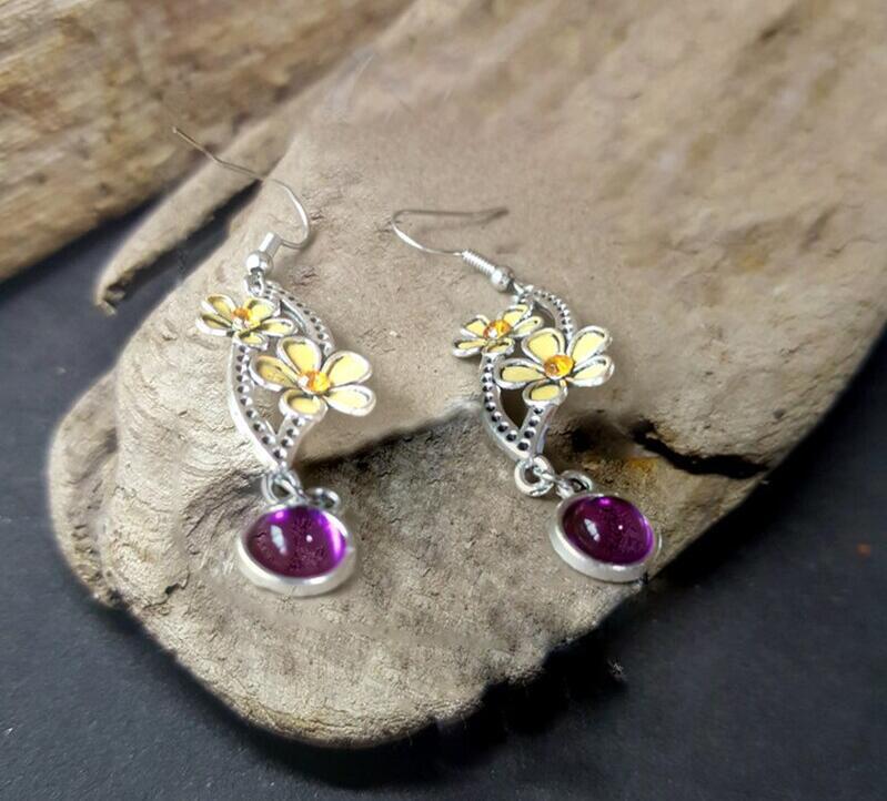 Delicate Artisan Silver Earring