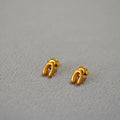 Classic Gold Earring with Timeless Appeal
