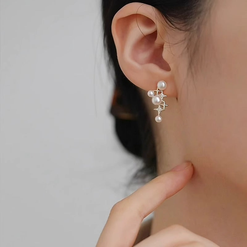 Vintage Handmade Pearl Earring