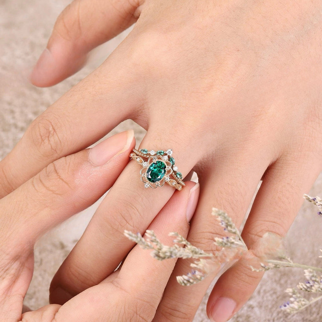 Delicate Artisan Gold Ring
