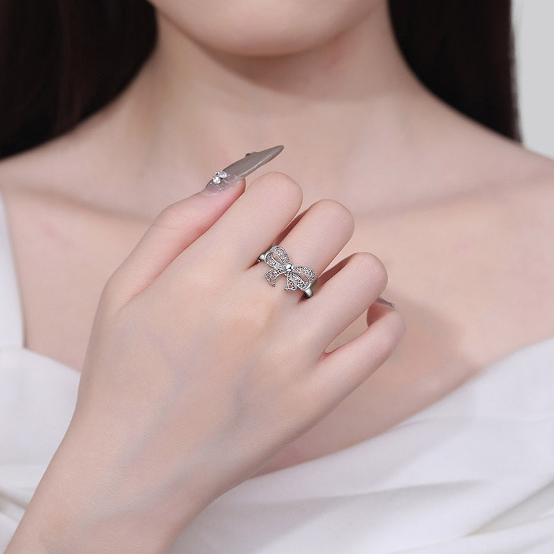 Romantic Silver Ring for Special Moments
