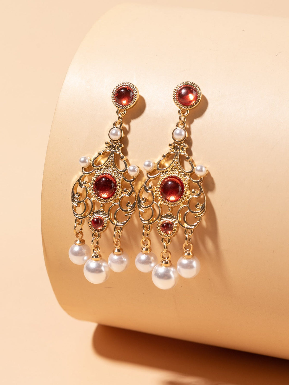 Delicate Artisan Pearl Earring