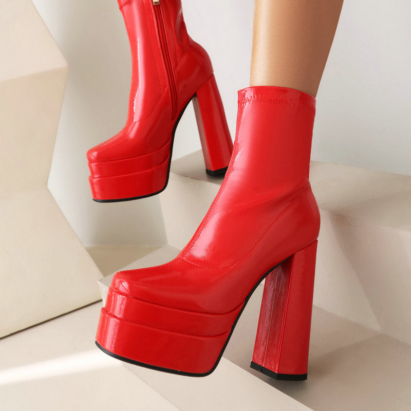 Classic Orthopedic Boots with Timeless Style