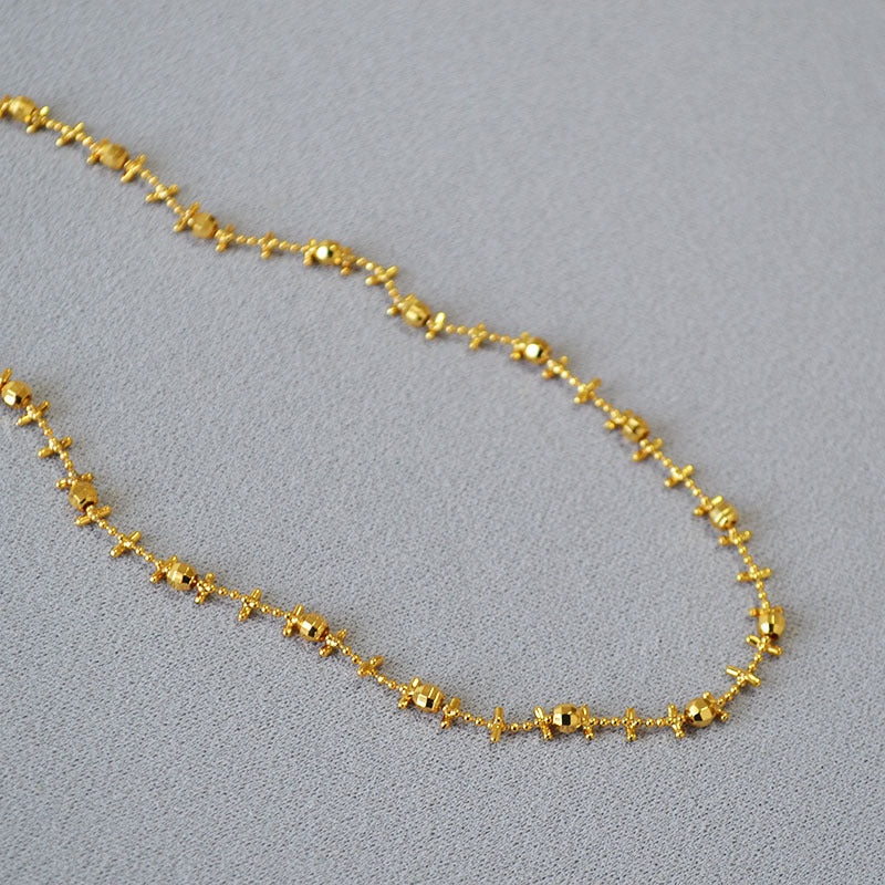 Delicate Artisan Gold Necklace