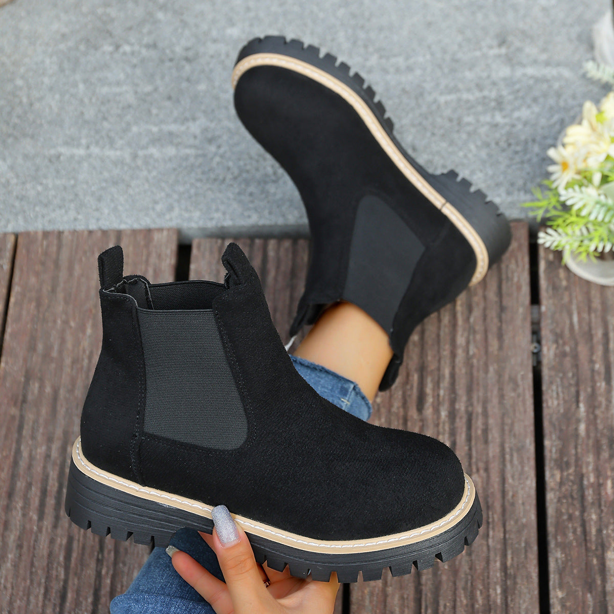 Vintage Inspired Orthopedic Boots